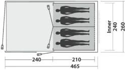 Easy Camp Galaxy 400 Steel Blue Tunneltent - 4 Personen -Camping Verkoop 1179 1900 e5f08167 cd39 48bb 9924 b67496b9e714 1280x960