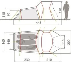 Vaude Chapel L XT Koepeltent - 3 Persoons -Camping Verkoop 12823 5 resultaat