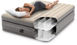 Intex Prime Comfort Luchtbed - Queensize - Ingebouwde Elektrische Pomp -Camping Verkoop 1320 1900 64164 inuse 2023 300