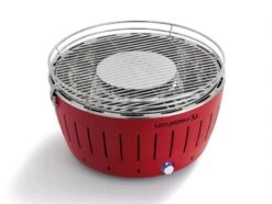 LotusGrill XL Hybrid Houtskoolbarbecue - Rood -Camping Verkoop 1433 1900 lotusgrill xl rood 4