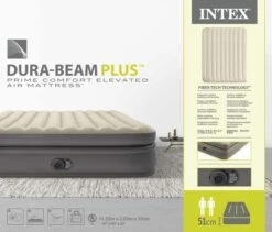 Intex Prime Comfort Luchtbed - Queensize - Ingebouwde Elektrische Pomp -Camping Verkoop 1621 1900 64164nd pkg 2023 300
