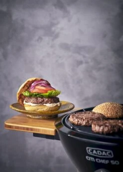 CADAC Citi Chef 50 Gasbarbecue - Zwart -Camping Verkoop 1900 1357 citi chef 50 food 2