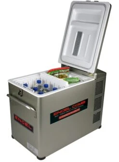 Engel MD45F-CD-P Dual-zone Compressor Koelbox - 40 Liter -Camping Verkoop 1900 1377 md45fcdp deckel offen freezer klein