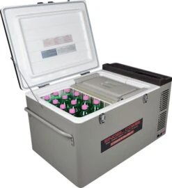 Engel MD60F-C Dual-zone Compressor Koelbox - 57 Liter -Camping Verkoop 1900 1732 md60fc deckel offen