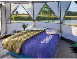 Coleman Octagon Grey Familietent - 8 Persoons -Camping Verkoop 1900 1900 coleman octagon grey familietent 8 persoons 7