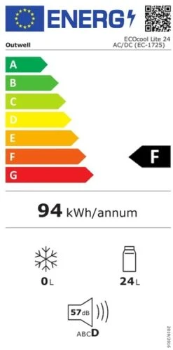 Outwell Ecocool Lite Elektrische Koelbox - 24 Liter - Donkerblauw -Camping Verkoop 1900 950 ecocool blauw 5