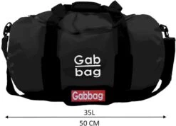 Gabbag Travel S 35L Waterdichte Tas - Zwart 7 Gabbag Travel S 35L Waterdichte Tas - Zwart -Camping Verkoop 4 0jgr310 100 resultaat