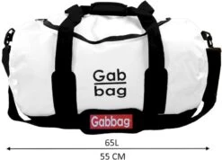 Gabbag Travel M 65L Waterdichte Tas - Wit -Camping Verkoop 4 0jgr410 000 resultaat