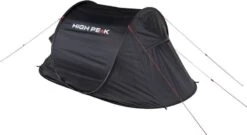 High Peak Vision 2 Pop-up Tent - 2 Persoons - Zwart 12 High Peak Vision 2 Pop-up Tent - 2 Persoons - Zwart -Camping Verkoop 654 1200 4001690102803.pt04