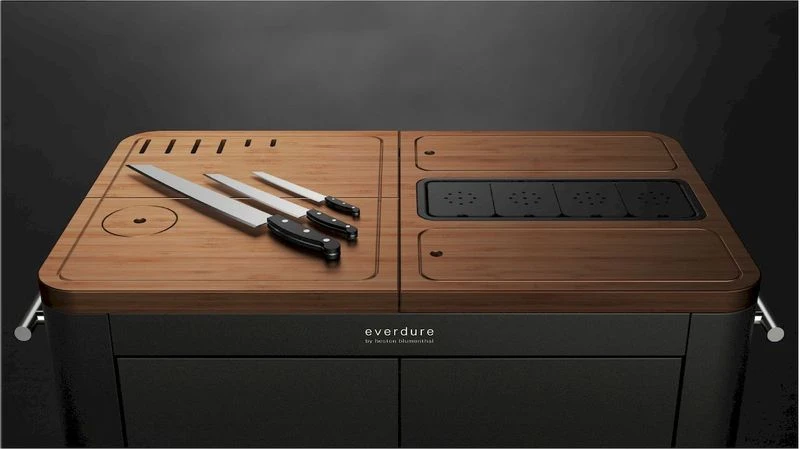 Everdure Barbecue Prep Kitchen - Mat Zwart 5 Everdure Barbecue Prep Kitchen - Mat Zwart - Afbeelding 3