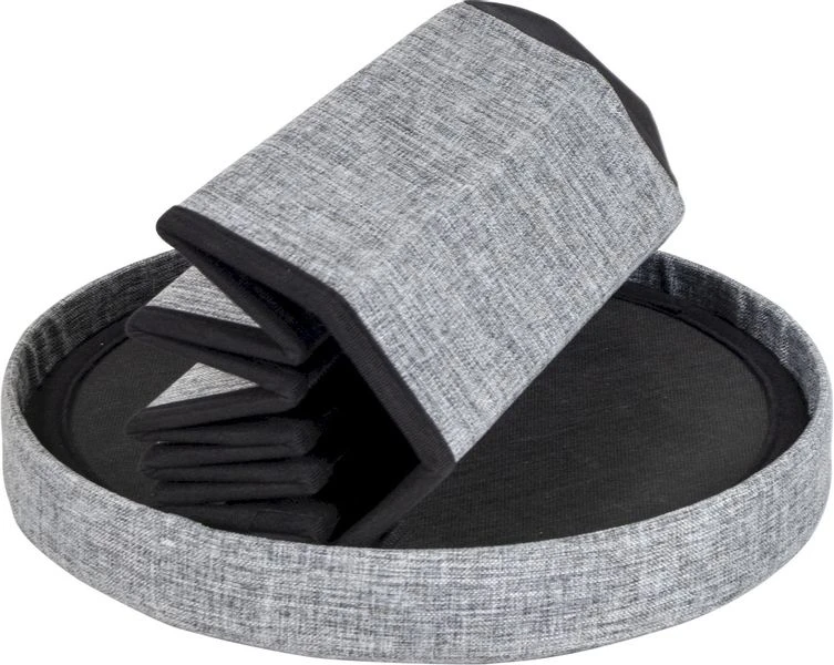 Bo-Camp Urban Outdoor Ottoman Bromley Poef - Grijs 6 Bo-Camp Urban Outdoor Ottoman Bromley Poef - Grijs - Afbeelding 4