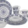 Bo-Camp Old Dutch Melamine Serviesset - 16-delig -Camping Verkoop 900 1274 6181360