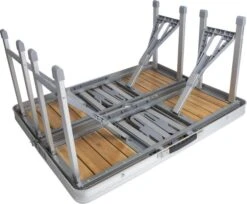 Bo-Camp 136 X 85 Inklapbare Picknicktafel - Bamboe -Camping Verkoop 900 1350 1404800 05