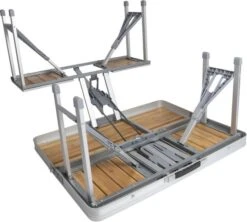 Bo-Camp 136 X 85 Inklapbare Picknicktafel - Bamboe -Camping Verkoop 900 1350 1404800 06