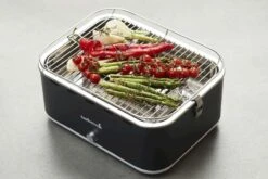 Barbecook Carlo Houtskool Tafelbarbecue - Grijs -Camping Verkoop 900 1350 bc cha 1015 sf 01 hr