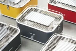 Barbecook Carlo Houtskool Tafelbarbecue - Grijs -Camping Verkoop 900 1350 bc cha 1015 sf 10 hr