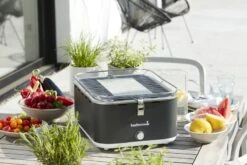 Barbecook Carlo Houtskool Tafelbarbecue - Grijs -Camping Verkoop 900 1350 zwart