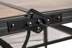 Bo-Camp Industrial Decatur 90 X 60 Campingtafel - Zwart/houtlook -Camping Verkoop 900 1358 1404200 13