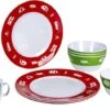 Bo-Camp Happy Camp Melamine Serviesset - 12-delig -Camping Verkoop 900 1358 6181380