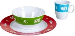 Bo-Camp Happy Camp Melamine Serviesset - 12-delig -Camping Verkoop 900 1358 6181380 02