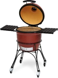 Kamado Joe Classic Barbecue -Camping Verkoop 900 674 classic red cart poly 01
