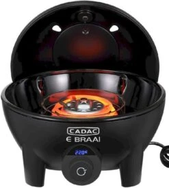CADAC E-Braai Elektrische Barbecue - Zwart -Camping Verkoop 900 764 5840 20 04 e braai 40 16