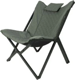 Bo-Camp Industrial Molfat Relaxstoel - Groen/Grijs -Camping Verkoop 900 865 1200353 02