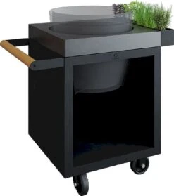 OFYR Kamado Table 65 PRO BBQ Tafel - Black - Concrete - BGE
