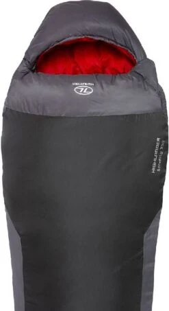 Highlander Serenity 350 Mummy Slaapzak - Charcoal -Camping Verkoop 900 900 sb186 ch top
