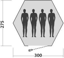 Easy Camp Bolide 400 Tipitent - 4 Personen 14 Easy Camp Bolide 400 Tipitent - 4 Personen -Camping Verkoop 900 983 plattegrond bolide 2
