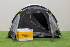 Kampa Brighton Grey 3 Tunneltent - 3 Persoons -Camping Verkoop brightongrey3 3