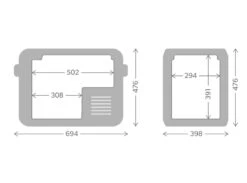 Dometic CFX3 45 Compressor Koelbox - 40 Liter -Camping Verkoop cfx3 45