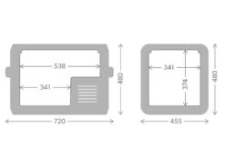 Dometic CFX3 55 Compressor Koelbox - 55 Liter -Camping Verkoop cfx3 55