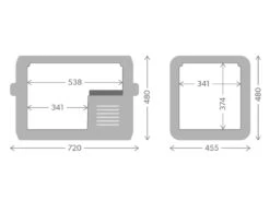 Dometic CFX3 55IM Compressor Koelbox - 53 Liter -Camping Verkoop cfx3 55im