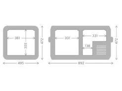Dometic CFX3 75 Beschermhoes -Camping Verkoop cfx3 75