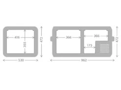Dometic CFX3 95DZ Compressor Koelbox - 93 Liter 8 Dometic CFX3 95DZ Compressor Koelbox - 93 Liter -Camping Verkoop cfx3 95
