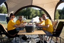 LotusGrill XL Hybrid Houtskoolbarbecue - Rood -Camping Verkoop lotusgrill groepsfoto 1