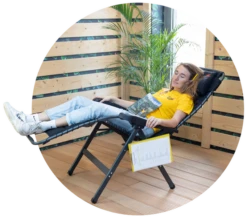 Crespo Air-Deluxe AP-232 Relaxstoel - Zwart -Camping Verkoop toppy s testpanel 4