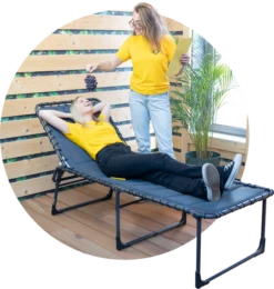 Crespo Air-Deluxe AP-364 Vouwbed - Grijs -Camping Verkoop toppy s testpanel 6